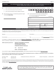 Form 10A100 Kentucky Tax Registration Application - Kentucky, Page 13