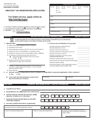 Form 10A100 Kentucky Tax Registration Application - Kentucky, Page 3