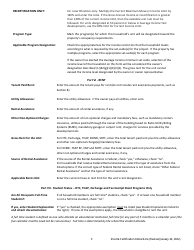 Instructions for Income Certification - Texas, Page 3