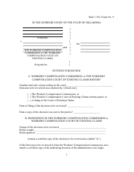 Form 9 Petition for Review - Oklahoma