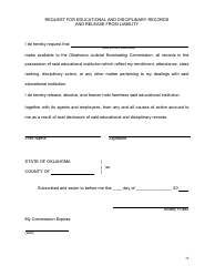 Application for Oklahoma Judicial Vacancy - Oklahoma, Page 16