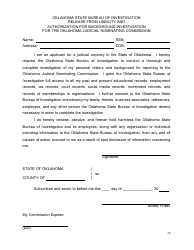 Application for Oklahoma Judicial Vacancy - Oklahoma, Page 19