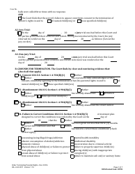 Form OK-J-UO-0011 Order Terminating Parental Rights - Oklahoma, Page 3