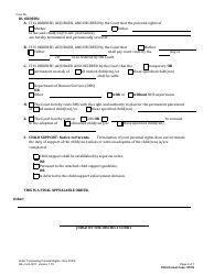 Form OK-J-UO-0011 Order Terminating Parental Rights - Oklahoma, Page 6