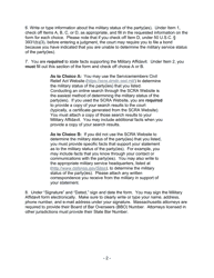 Form TC0002 Military Affidavit (Under 50 U.s.c. 3931) - Massachusetts, Page 4