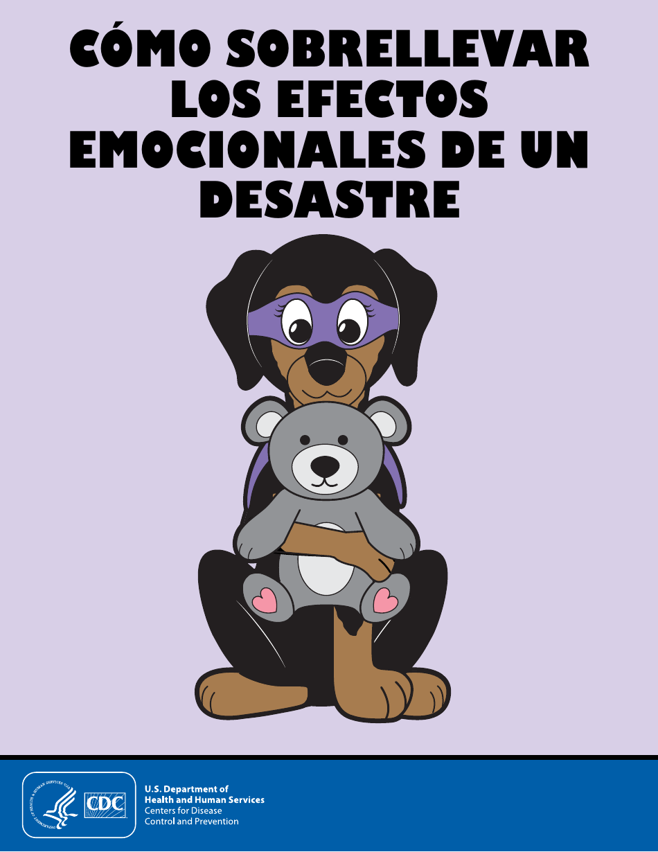 Formulario CS-289191 Como Sobrellevar Los Efectos Emocionales De Un Desastre (Spanish), Page 1