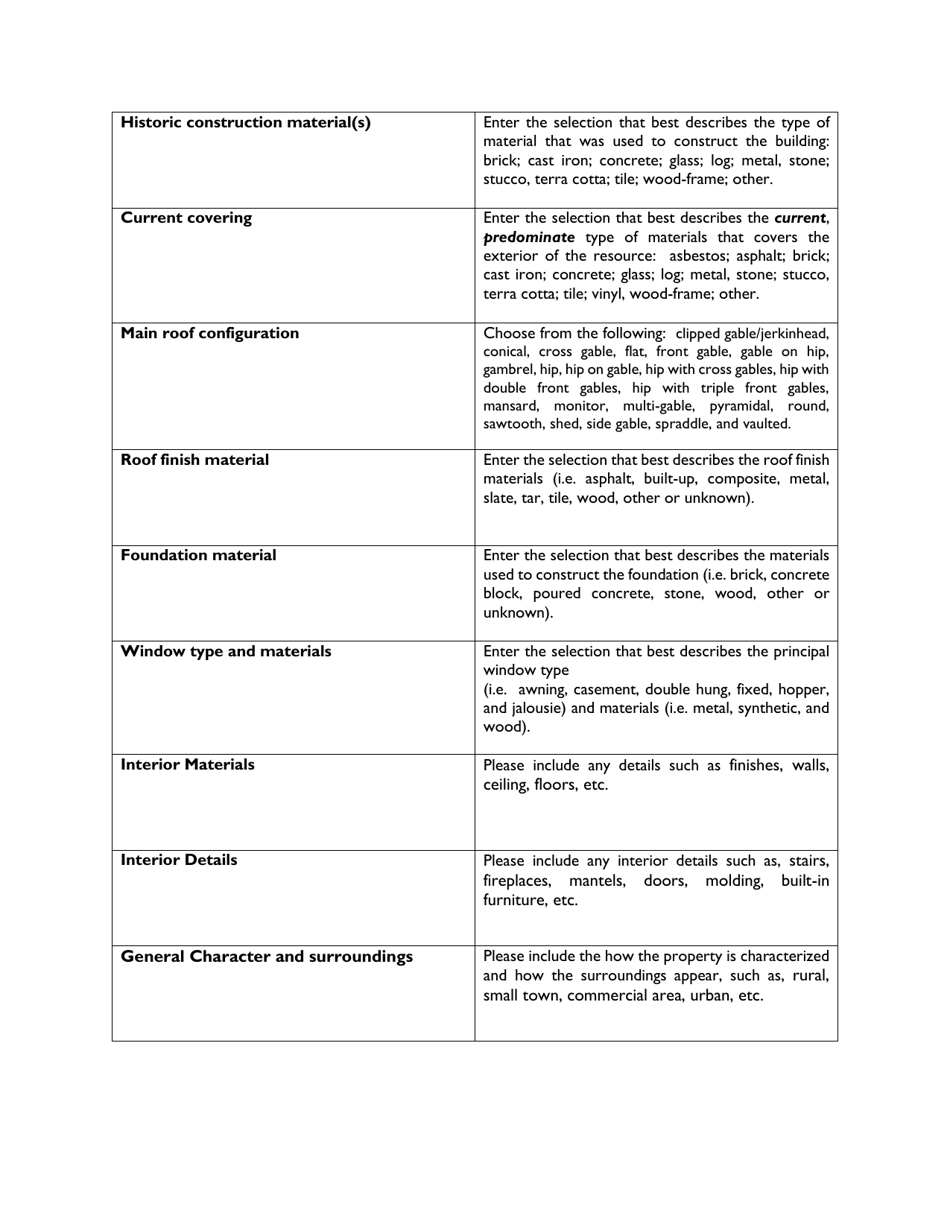 Instructions for Alabama Register of Landmarks and Heritage Application - Alabama, Page 3