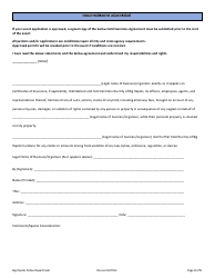 Special Events Application - City of Big Rapids, Michigan, Page 2