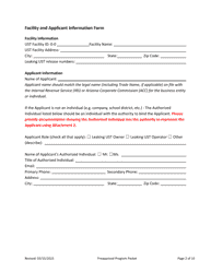 Expedited Eligibility Screening Packet - Underground Storage Tank (Ust) Preapproval Program - Arizona, Page 4
