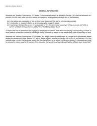 Form BOE-576-E Affidavit for 4 Percent Assessment of Certain Vessels - Santa Cruz County, California, Page 2
