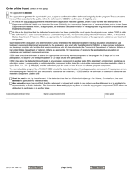 Form JD-CR-194 Pretrial Drug Intervention and Community Service Program Application - Connecticut, Page 2