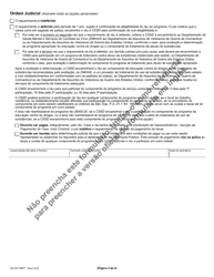 Form JD-CR-194PT Pretrial Drug Education and Community Service Program Application - Connecticut (Portuguese), Page 2