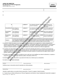 Document preview: Form JD-FM-71PT Advisement of Rights Re: Income Withholding - Connecticut (Portuguese)