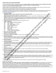 Document preview: Formulario JD-CV-40S Escrito Y Notificacion De Demanda De Menor Cuantia - Connecticut (Spanish)