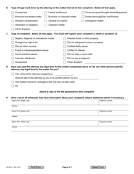 Form JD-GC-6 Complaint Against Attorney (Grievance Complaint) - Connecticut, Page 4