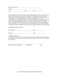 Crewmember Deal Memo Template - St. Louis Volunteer Lawyers and Accountants for the Arts, Page 2