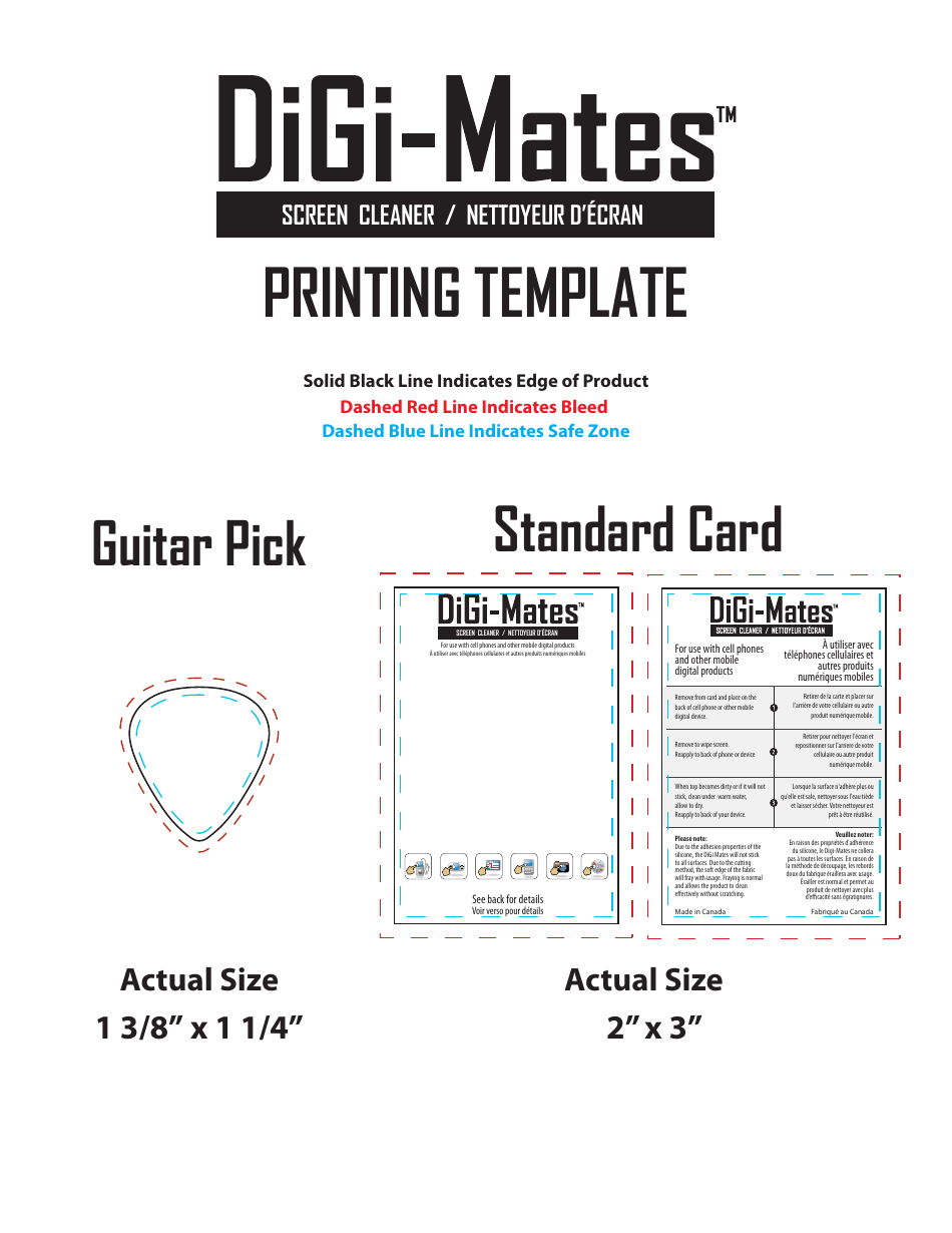 Guitar Pick Template Digi Mates Download Printable Pdf Templateroller