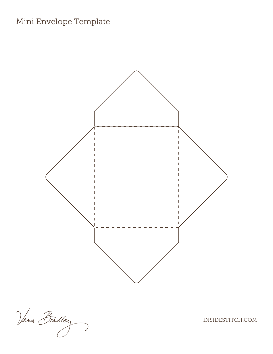 mini envelope template download printable pdf templateroller