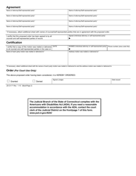 Form JD-CV-71 Scheduling Order - Connecticut, Page 2