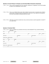 Form JD-GC-23 Application for Reinstatement - Connecticut, Page 5