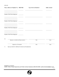 Form OEO-001 Sed Participation During Planning and Design for Contracting Agencies - New Jersey, Page 4