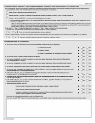 Form CIT0532 Application for Canadian Citizenship - Adults - Canadian Armed Forces Under Subsection 5(1) - Canada, Page 4