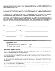 Zoning Ordinance Text Amendment Application - City of St. Helena, California, Page 2