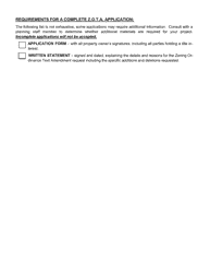 Zoning Ordinance Text Amendment Application - City of St. Helena, California, Page 3