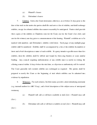 Form NM LF7016-1 Pretrial Order - New Mexico, Page 3