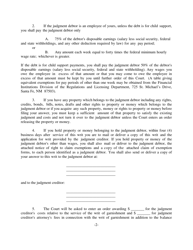 Form NM LF5003-6 Writ of Garnishment - New Mexico, Page 2