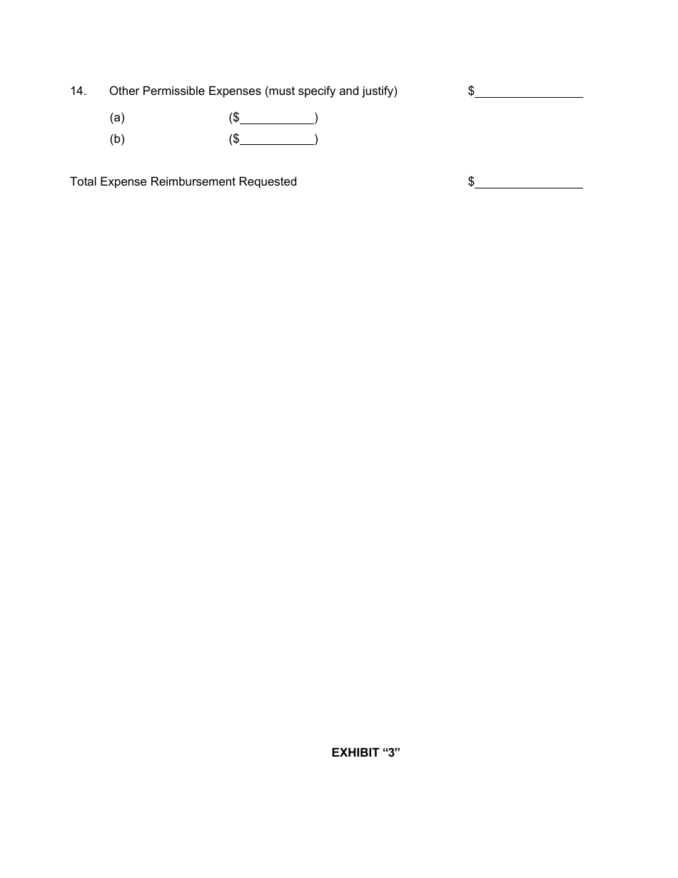 Form LF-89 Summary of [first] Interim (Or Final) Fee Application - Florida, Page 10