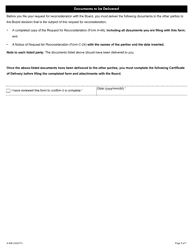 Form A-49 Request for Reconsideration - Ontario, Canada, Page 5