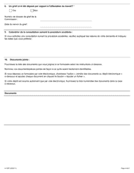 Forme A-105 Avis De Conflit De Competence Dans L&#039;industrie De La Construction - Ontario, Canada (French), Page 4