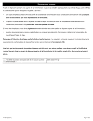 Forme A-105 Avis De Conflit De Competence Dans L&#039;industrie De La Construction - Ontario, Canada (French), Page 6