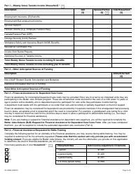 Form 89-1889E Better Jobs Ontario (Bjo) Application for Financial Assistance - Ontario, Canada, Page 4