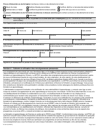 Form 12-1661F Demande De Formation En Apprentissage - Ontario, Canada, Page 3