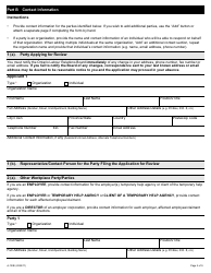 Form A-103 Application for Review - Ontario, Canada, Page 2