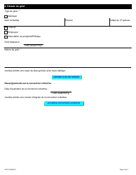 Forme 2021F Demande De Designation D&#039;un Arbitre Unique - Ontario, Canada (French), Page 4