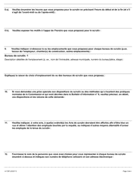 Forme A-133 Dispositions Relatives Au Scrutin Dans L&#039;industrie De La Construction - Ontario, Canada (French), Page 3