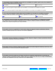 Forme 0201F Demande D&#039;information: Syndicat/Employeur - Ontario, Canada (French), Page 2