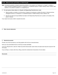 Form A-42 Response/Intervention - Application Regarding Employee Status - Ontario, Canada, Page 3