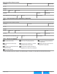 Form 0208E Application for Review Services - Ontario, Canada, Page 2