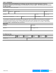 Form 0208E Application for Review Services - Ontario, Canada, Page 3