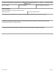 Forme ON00331F Entente De Placement De Formation Du Programme De Formation Relais De L&#039;ontario - Ontario, Canada (French), Page 4