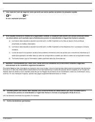 Forme A-127 Requete En Vertu De L&#039;article 28 Ou 45.1 De La Loi De 2014 Sur La Negociation Collective Dans Les Conseils Scolaires - Ontario, Canada (French), Page 4