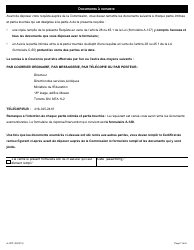 Forme A-127 Requete En Vertu De L&#039;article 28 Ou 45.1 De La Loi De 2014 Sur La Negociation Collective Dans Les Conseils Scolaires - Ontario, Canada (French), Page 7