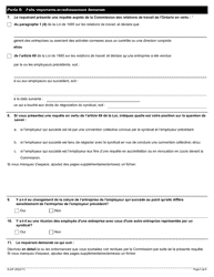 Forme A-24 Requete En Vertu De L&#039;article 69 Et/Ou Du Paragraphe 1 (4) De La Loi (Vente D&#039;une Entreprise Et/Ou Employeur Lie) - Ontario, Canada (French), Page 4