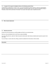 Form A-24 Application Under Section 69 and/or Subsection 1(4) of the Act (Sale of Business and/or Related Employer) - Ontario, Canada, Page 5