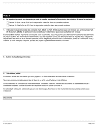 Forme A-137 Requete En Vertu De L&#039;article 20 Ou 20.1 De La Loi - Ontario, Canada (French), Page 3