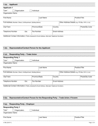 Form A-35 Application for Religious Exemption - Ontario, Canada, Page 2